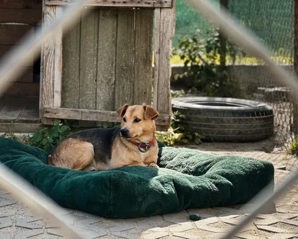 Pies do adopcji, Korabiewice, 28 lipca 2025 (3/5)